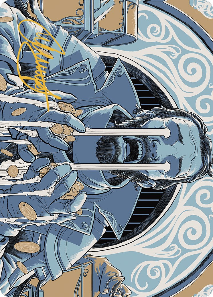 Archive Trap Art Card (Gold-Stamped Signature) [Outlaws of Thunder Junction Art Series] | Webway Games