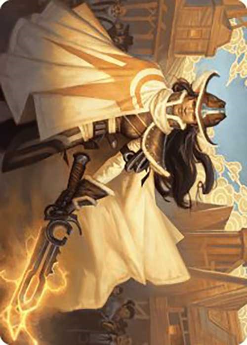 Omenport Vigilante Art Card [Outlaws of Thunder Junction Art Series] | Webway Games