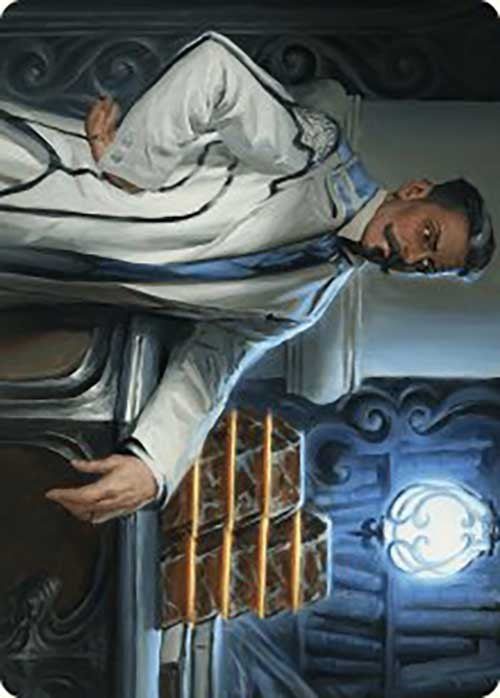Baron Bertram Graywater Art Card [Outlaws of Thunder Junction Art Series] | Webway Games