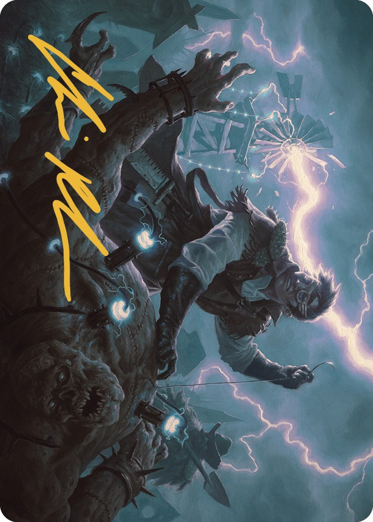 Geralf, the Fleshwright Art Card (Gold-Stamped Signature) [Outlaws of Thunder Junction Art Series] | Webway Games