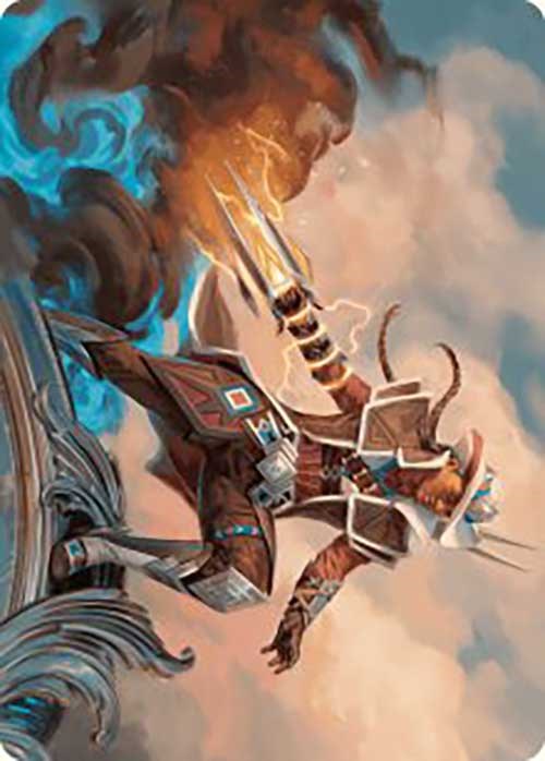 Annie Flash, the Veteran Art Card [Outlaws of Thunder Junction Art Series] | Webway Games
