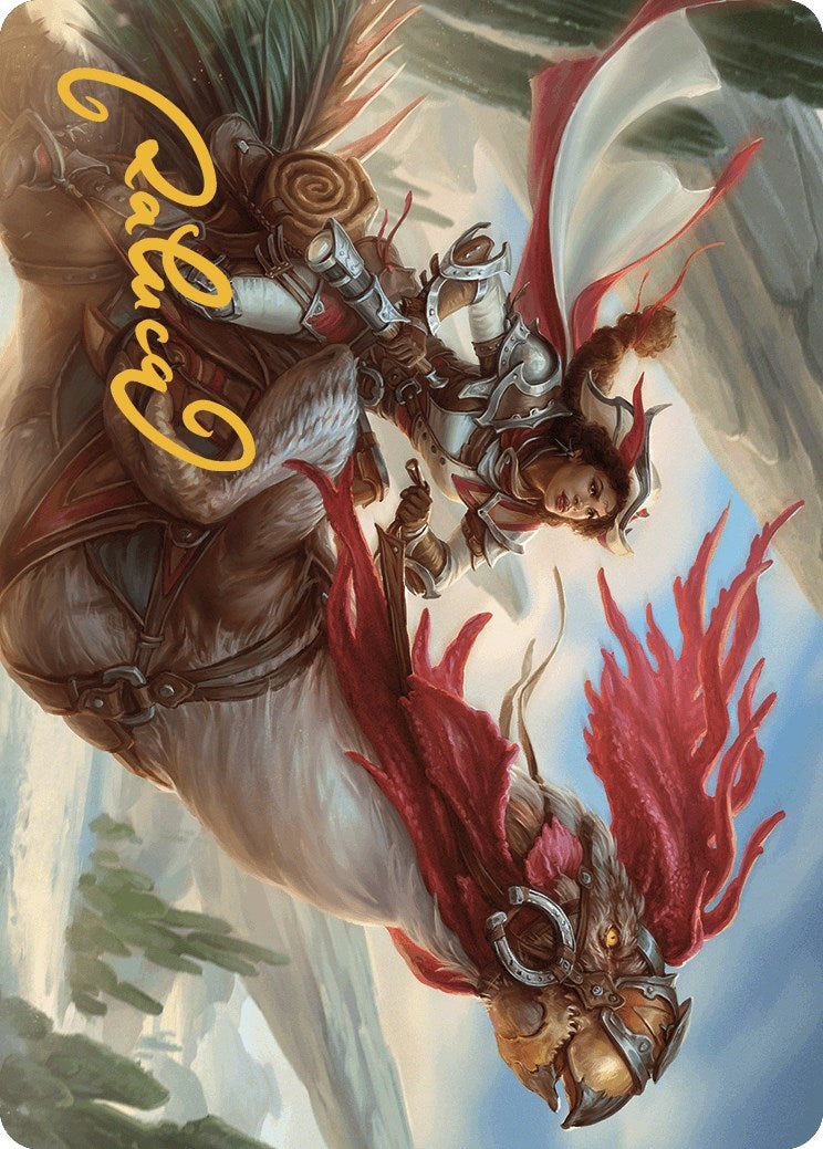 Frontier Seeker Art Card (Gold-Stamped Signature) [Outlaws of Thunder Junction Art Series] | Webway Games