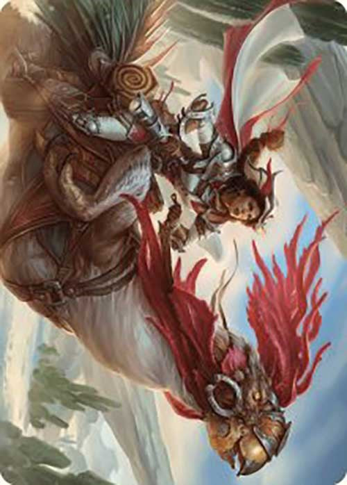 Frontier Seeker Art Card [Outlaws of Thunder Junction Art Series] | Webway Games