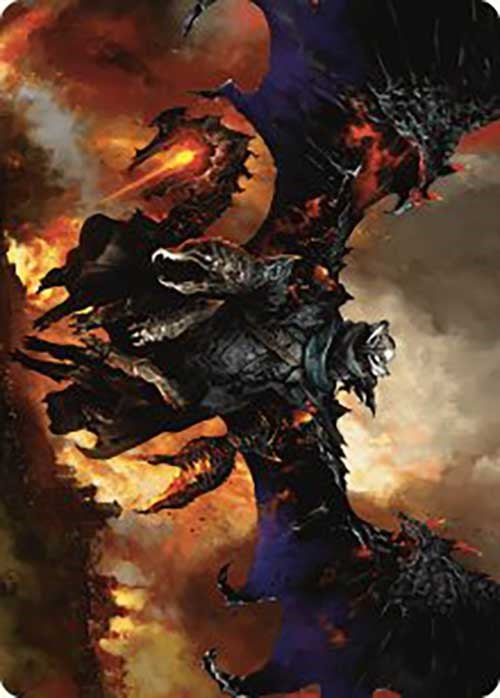 Akul the Unrepentant Art Card [Outlaws of Thunder Junction Art Series] | Webway Games