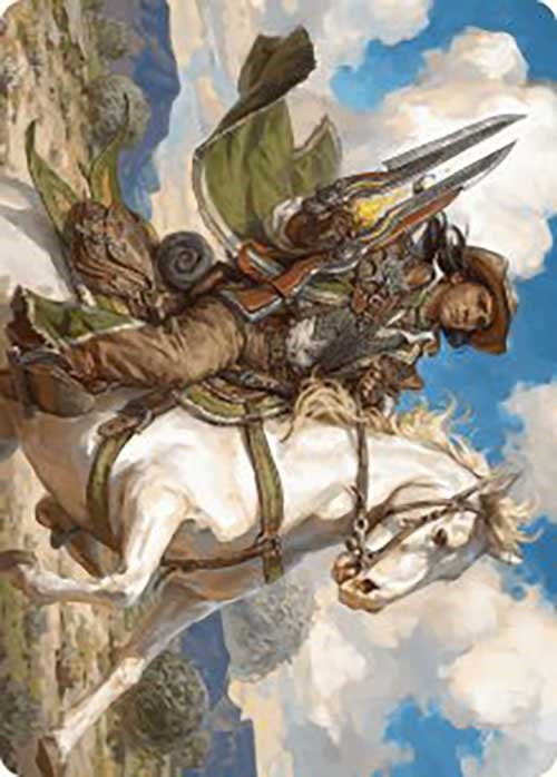 Wylie Duke, Atiin Hero Art Card [Outlaws of Thunder Junction Art Series] | Webway Games