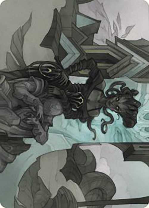 Vraska Joins Up Art Card [Outlaws of Thunder Junction Art Series] | Webway Games