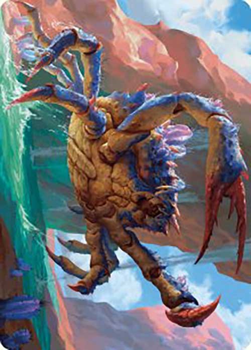 Canyon Crab Art Card [Outlaws of Thunder Junction Art Series] | Webway Games