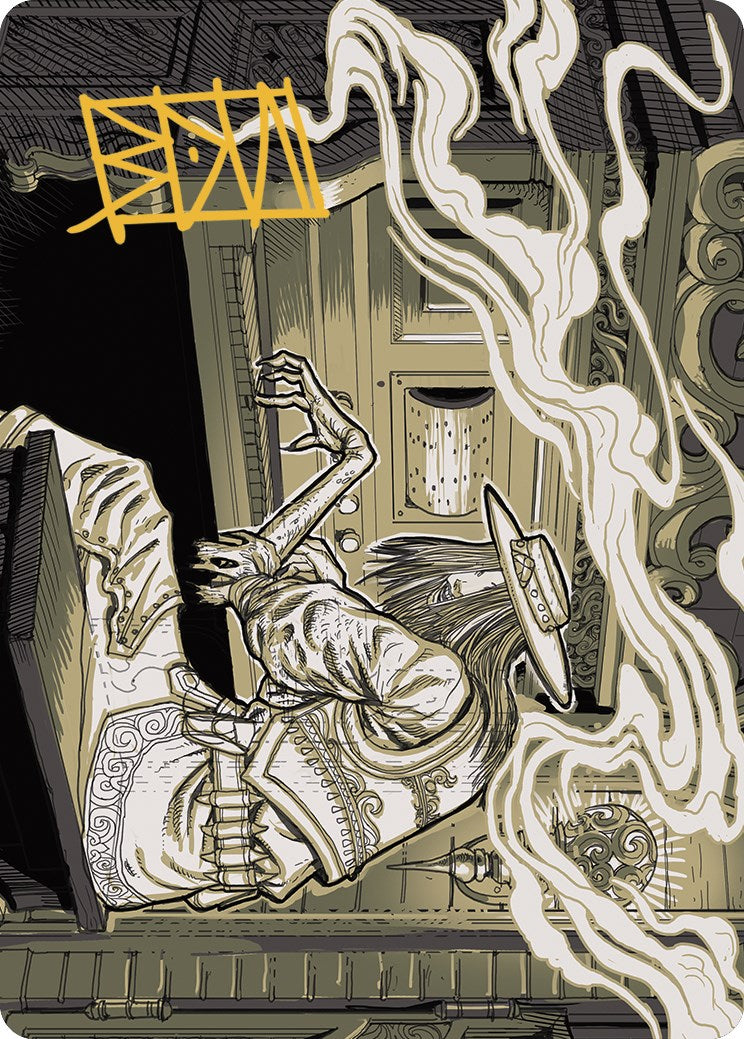 Vanishing Verse Art Card (Gold-Stamped Signature) [Outlaws of Thunder Junction Art Series] | Webway Games
