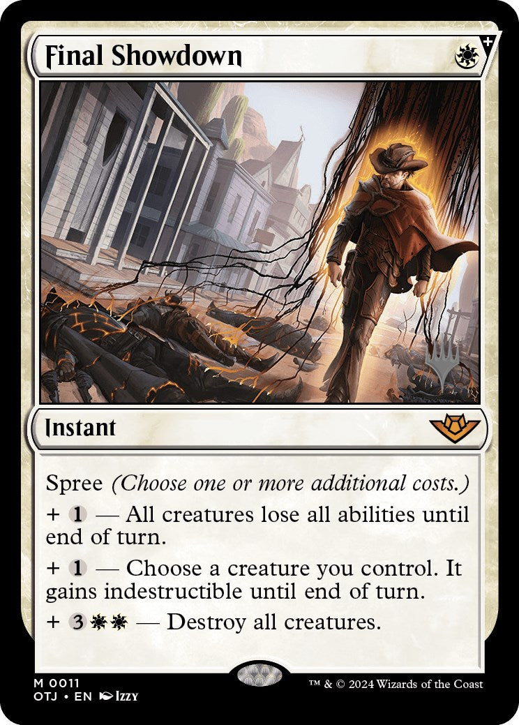 Final Showdown (Promo Pack) [Outlaws of Thunder Junction Promos] | Webway Games
