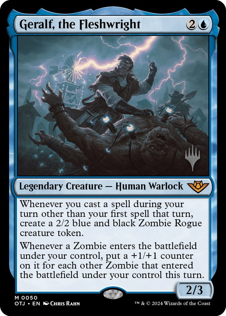 Geralf, the Fleshwright (Promo Pack) [Outlaws of Thunder Junction Promos] | Webway Games
