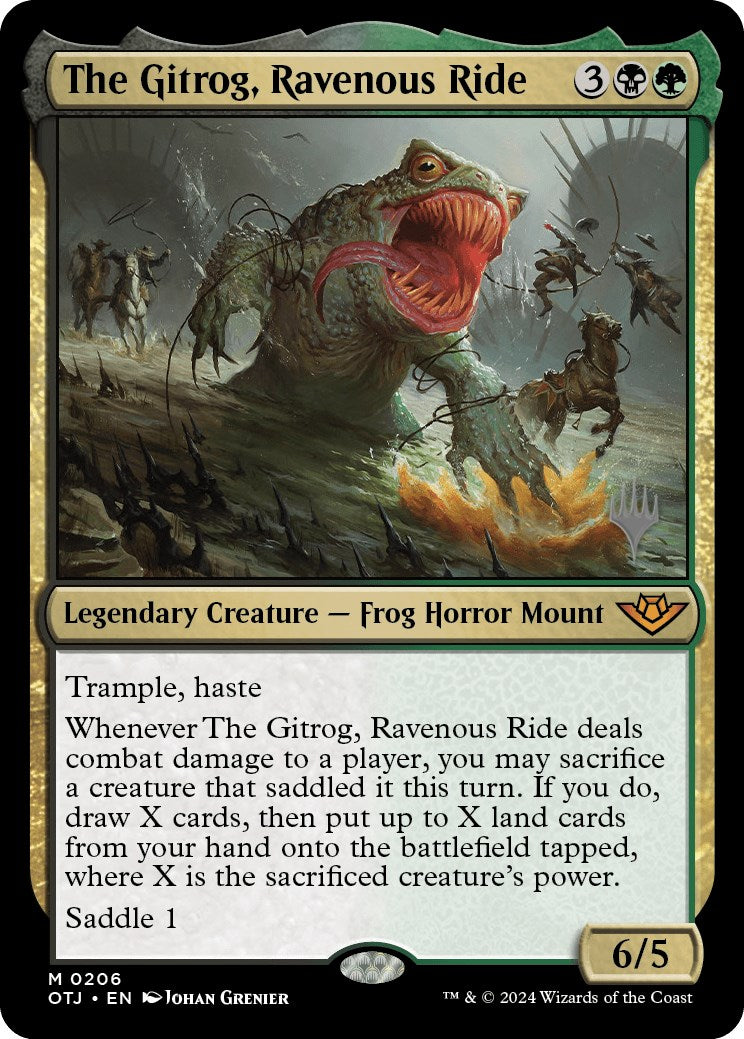 The Gitrog, Ravenous Ride (Promo Pack) [Outlaws of Thunder Junction Promos] | Webway Games
