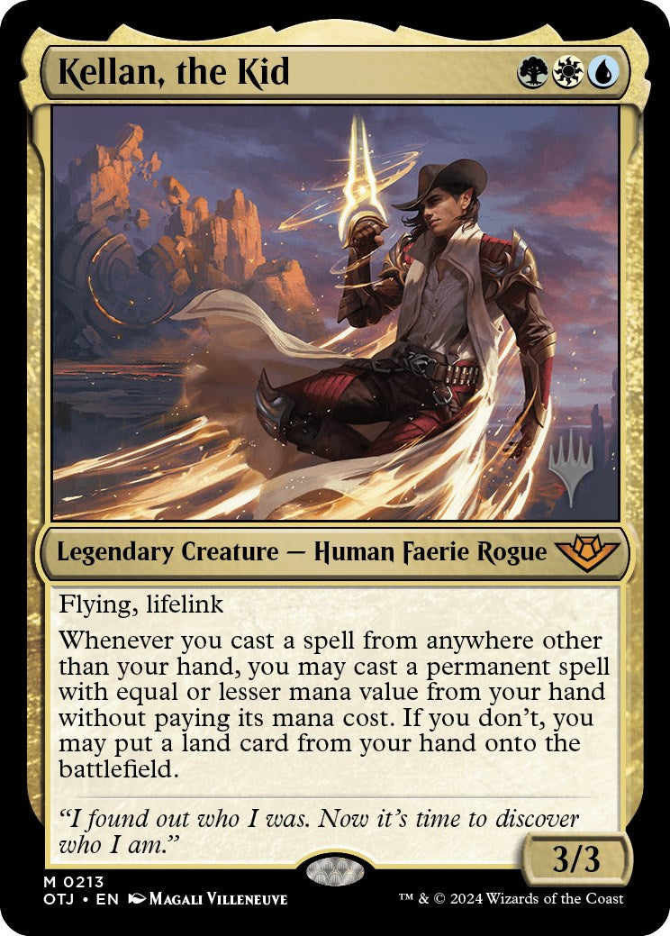 Kellan, the Kid (Promo Pack) [Outlaws of Thunder Junction Promos] | Webway Games