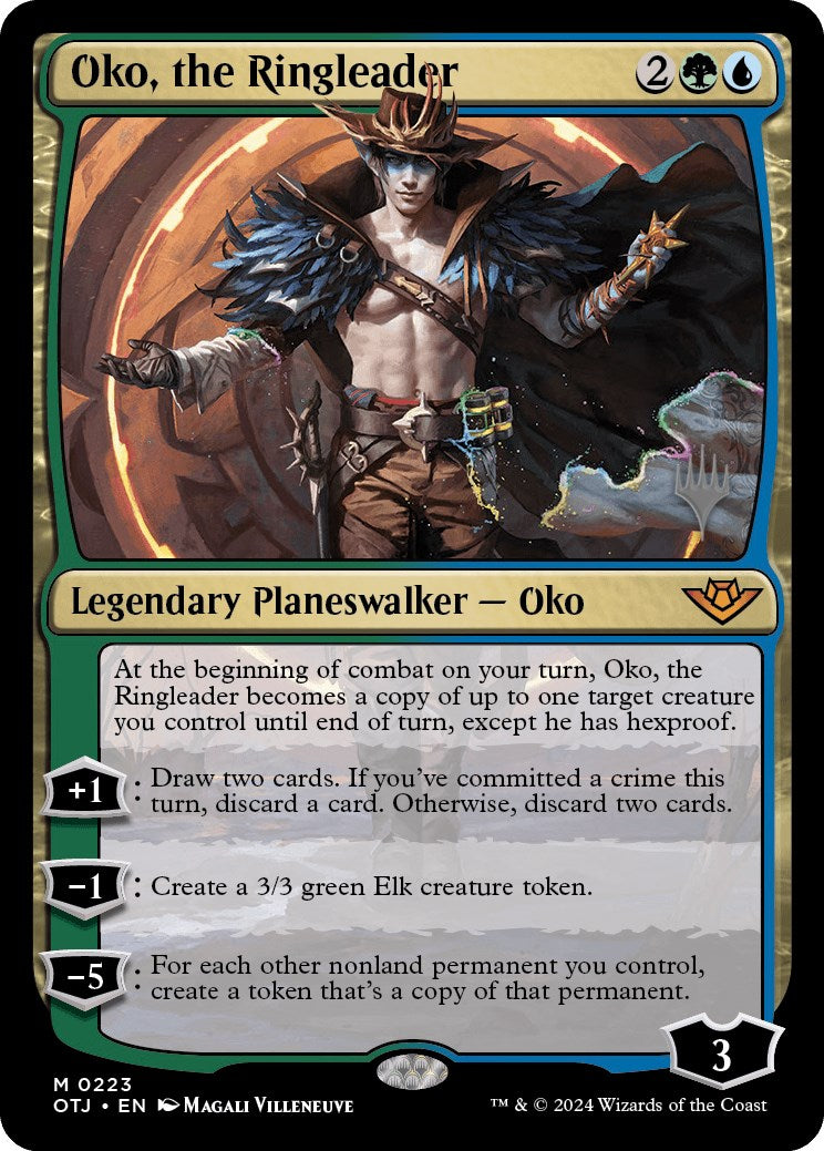 Oko, the Ringleader (Promo Pack) [Outlaws of Thunder Junction Promos] | Webway Games