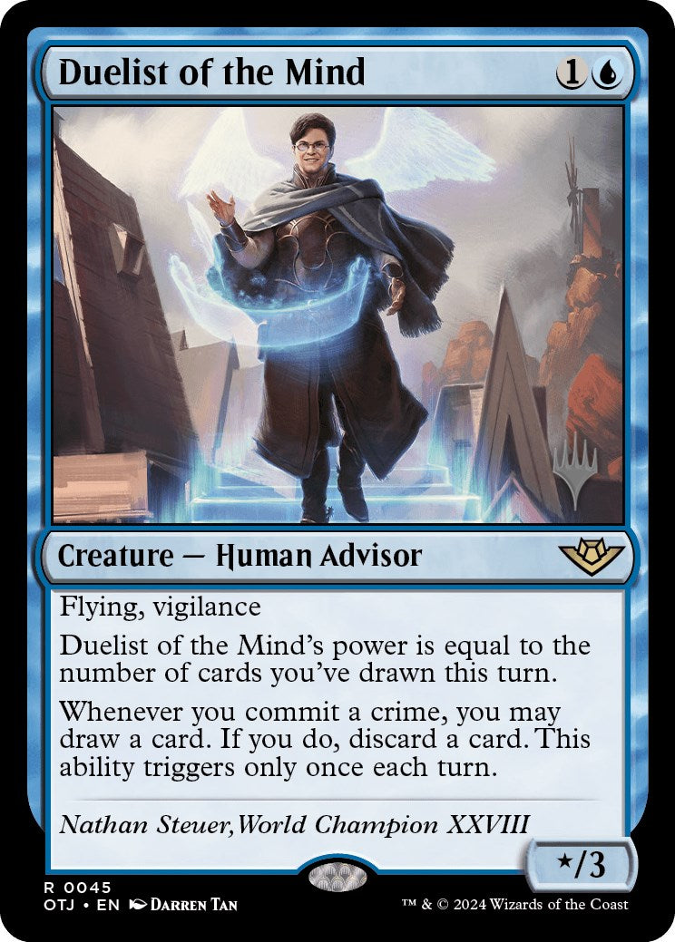Duelist of the Mind (Promo Pack) [Outlaws of Thunder Junction Promos] | Webway Games