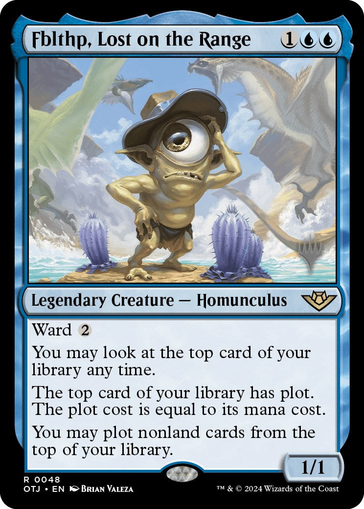Fblthp, Lost on the Range (Promo Pack) [Outlaws of Thunder Junction Promos] | Webway Games