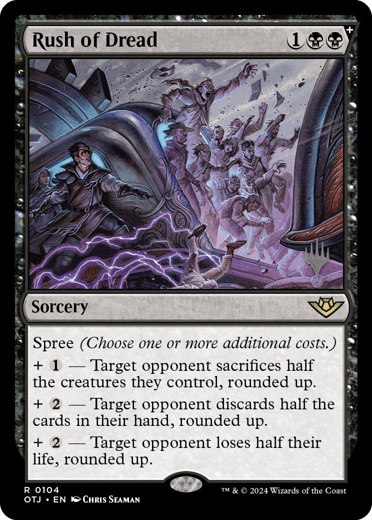 Rush of Dread (Promo Pack) [Outlaws of Thunder Junction Promos] | Webway Games