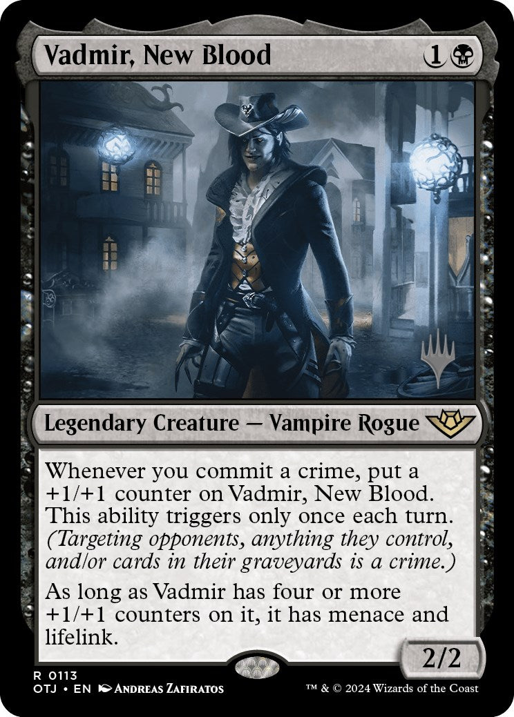 Vadmir, New Blood (Promo Pack) [Outlaws of Thunder Junction Promos] | Webway Games