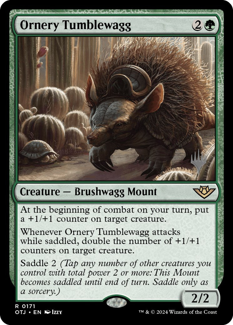 Ornery Tumblewagg (Promo Pack) [Outlaws of Thunder Junction Promos] | Webway Games