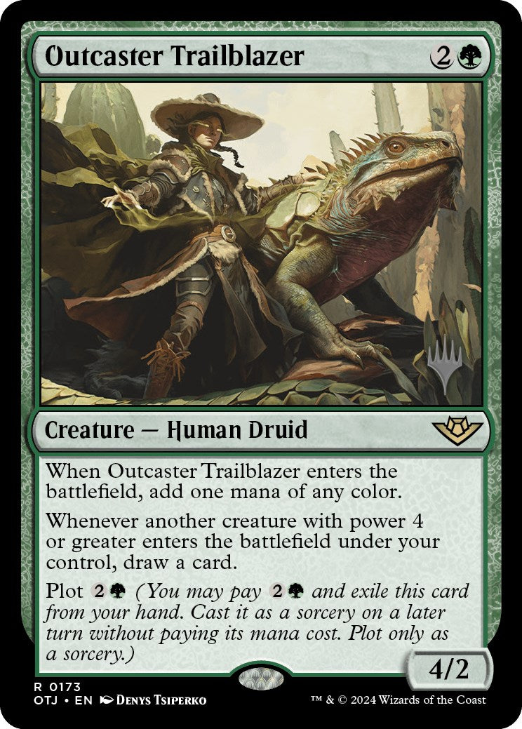 Outcaster Trailblazer (Promo Pack) [Outlaws of Thunder Junction Promos] | Webway Games