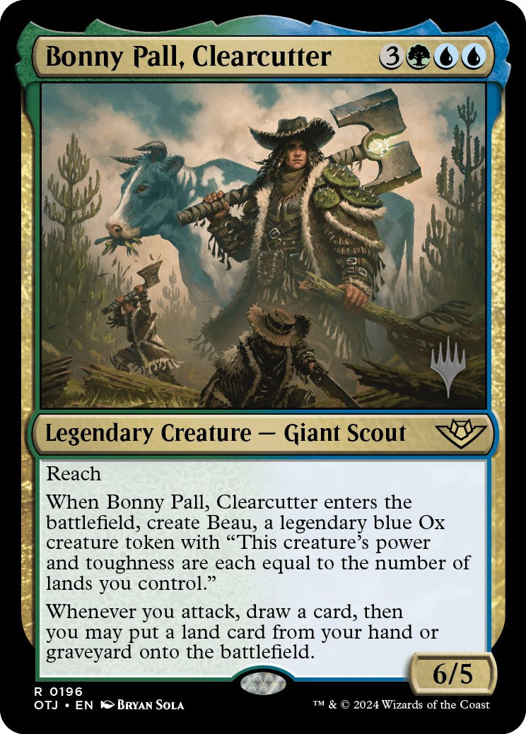 Bonny Pall, Clearcutter (Promo Pack) [Outlaws of Thunder Junction Promos] | Webway Games