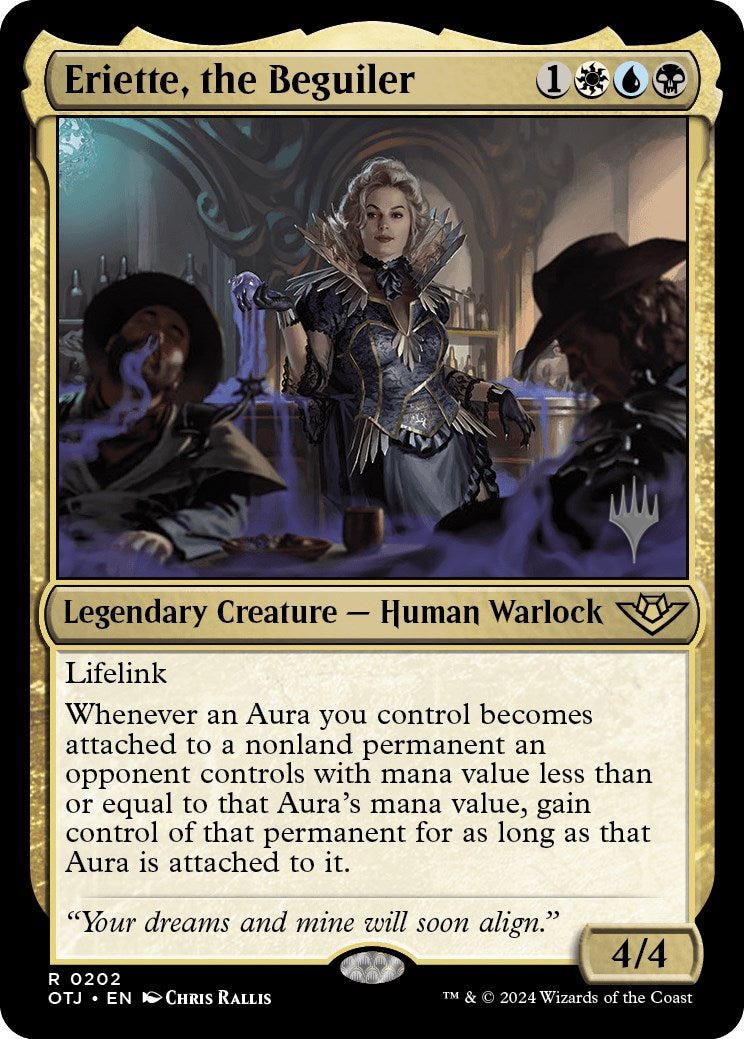 Eriette, the Beguiler (Promo Pack) [Outlaws of Thunder Junction Promos] | Webway Games