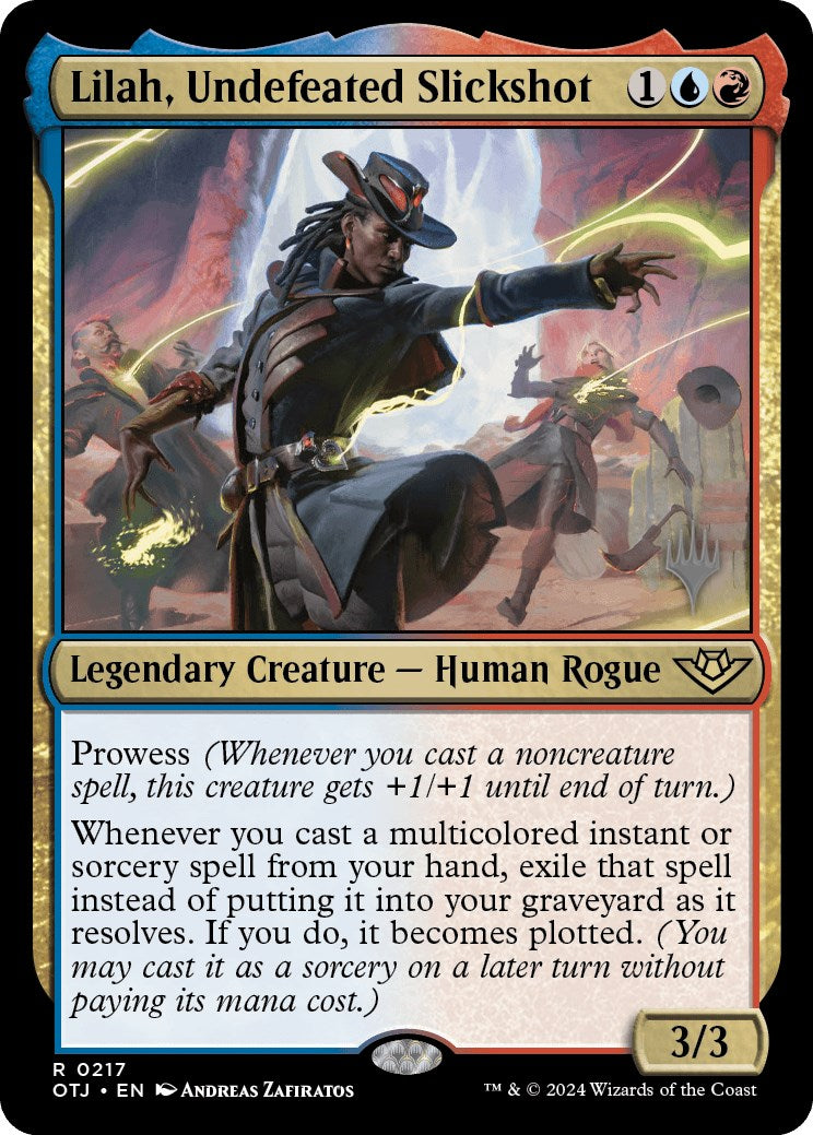 Lilah, Undefeated Slickshot (Promo Pack) [Outlaws of Thunder Junction Promos] | Webway Games