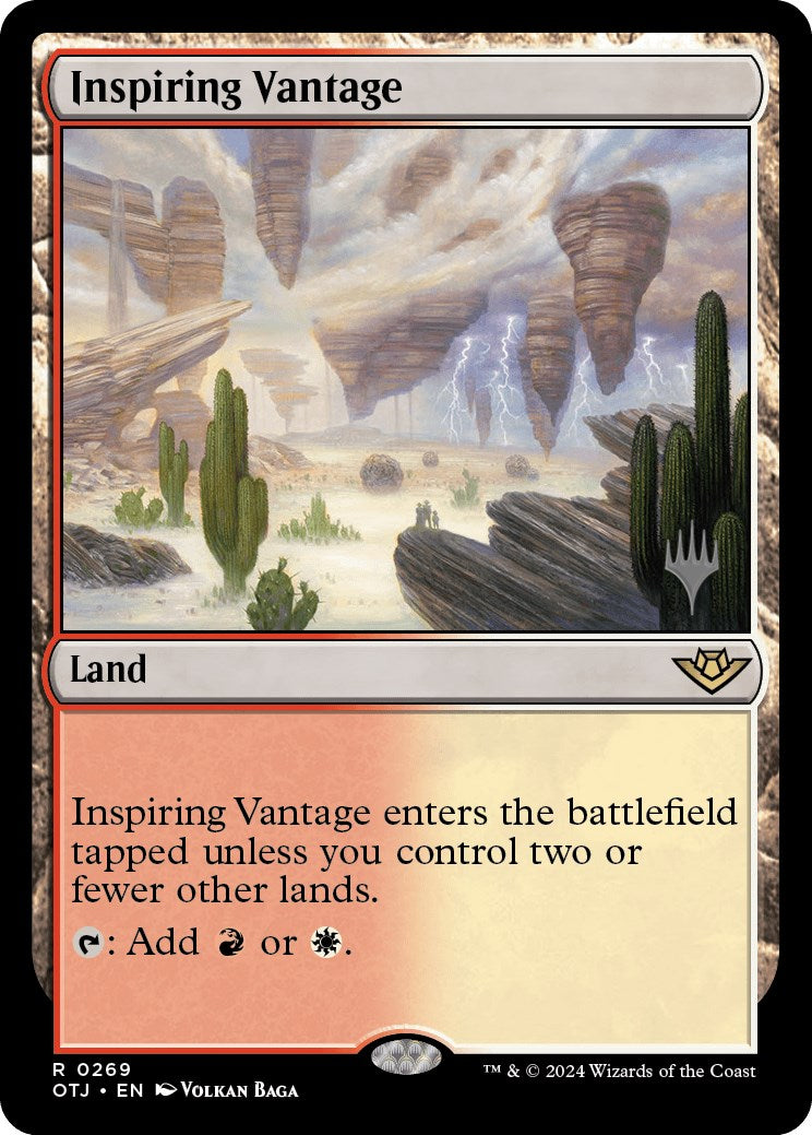 Inspiring Vantage (Promo Pack) [Outlaws of Thunder Junction Promos] | Webway Games