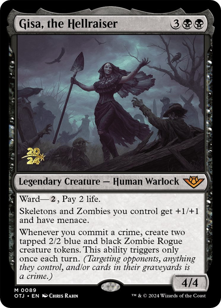 Gisa, the Hellraiser [Outlaws of Thunder Junction Prerelease Promos] | Webway Games
