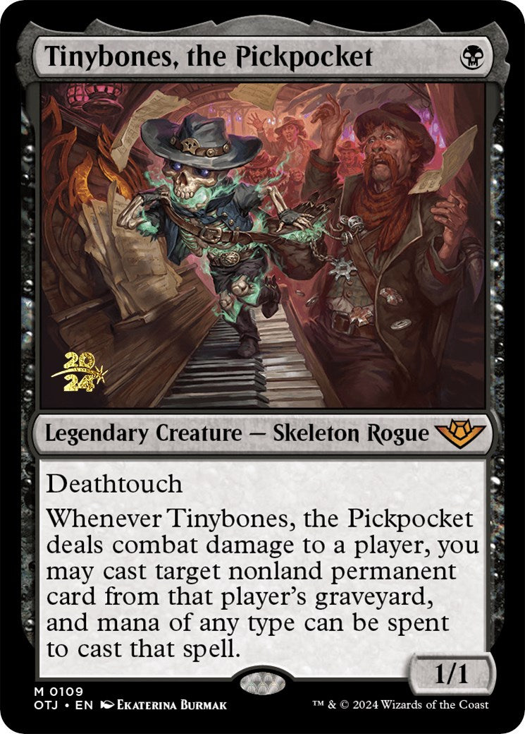 Tinybones, the Pickpocket [Outlaws of Thunder Junction Prerelease Promos] | Webway Games