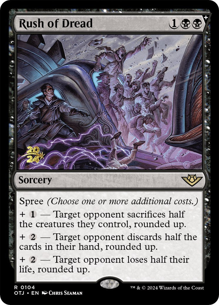Rush of Dread [Outlaws of Thunder Junction Prerelease Promos] | Webway Games