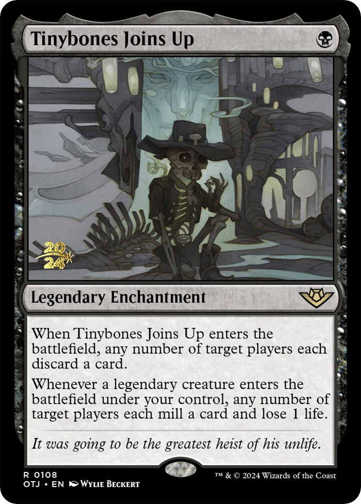 Tinybones Joins Up [Outlaws of Thunder Junction Prerelease Promos] | Webway Games