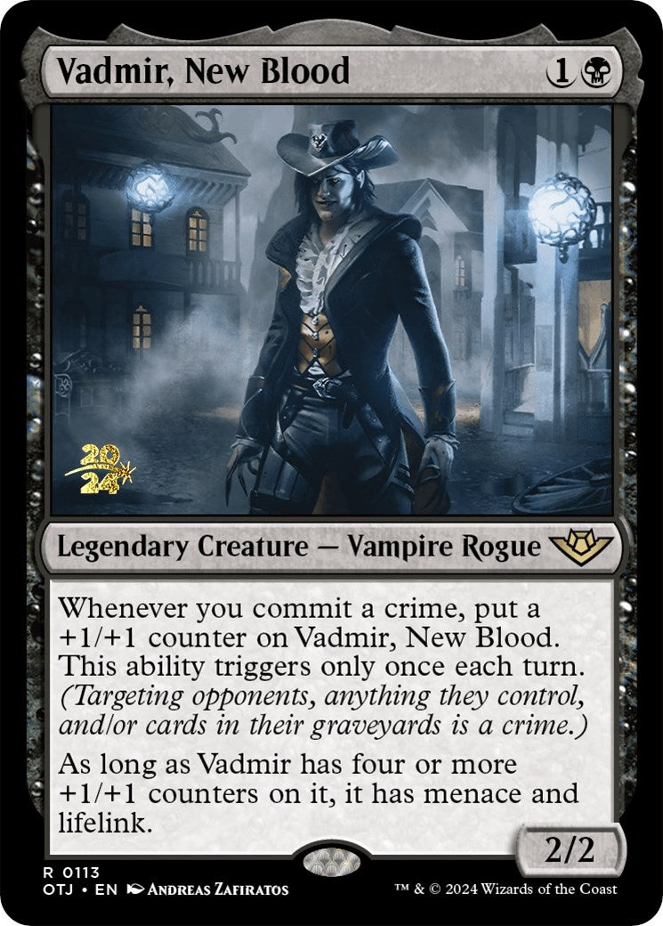Vadmir, New Blood [Outlaws of Thunder Junction Prerelease Promos] | Webway Games