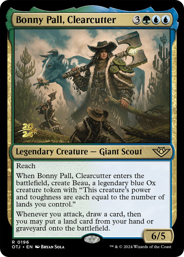 Bonny Pall, Clearcutter [Outlaws of Thunder Junction Prerelease Promos] | Webway Games