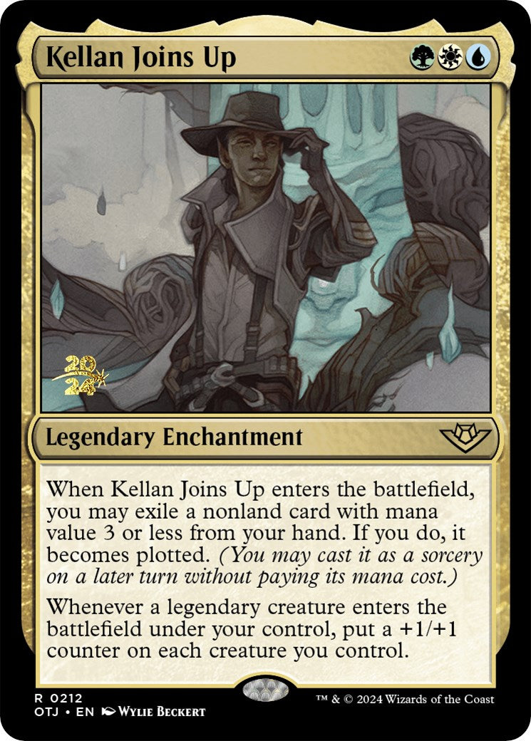 Kellan Joins Up [Outlaws of Thunder Junction Prerelease Promos] | Webway Games