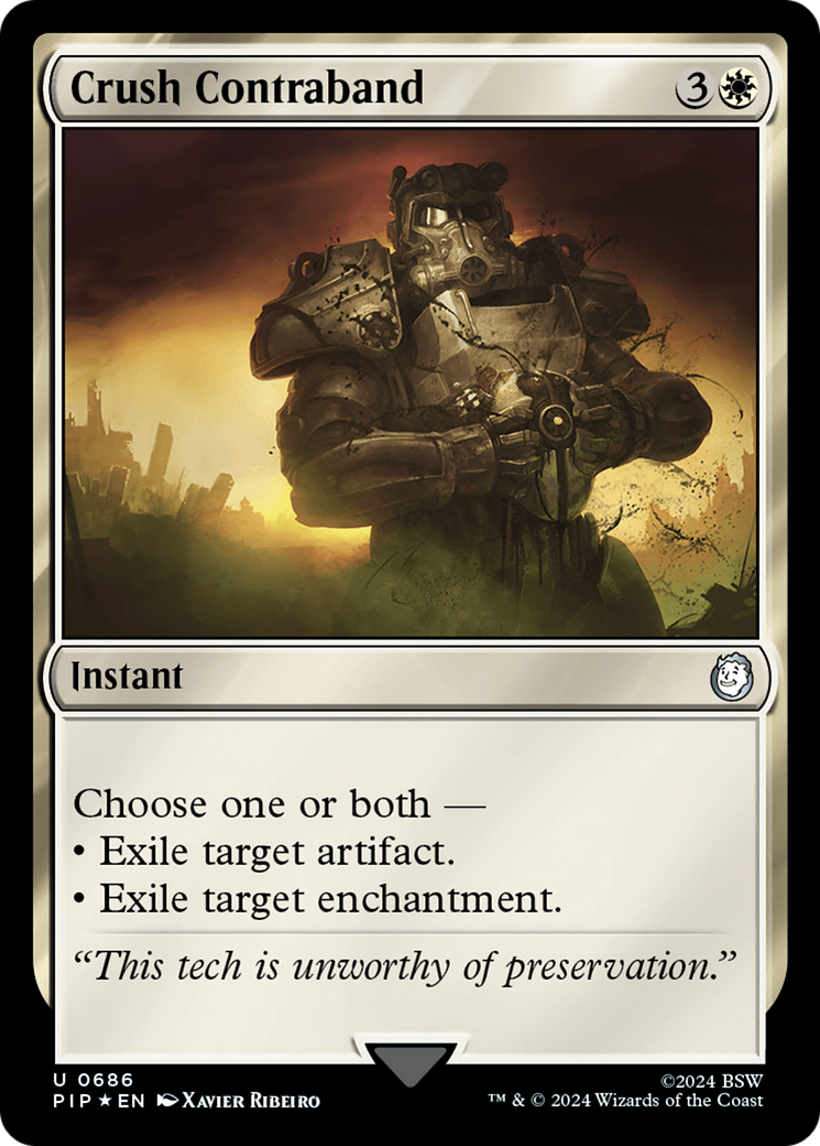 Crush Contraband (Surge Foil) [Fallout] | Webway Games