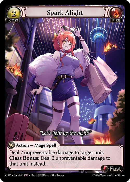 Spark Alight (004) [Promotional Cards] | Webway Games