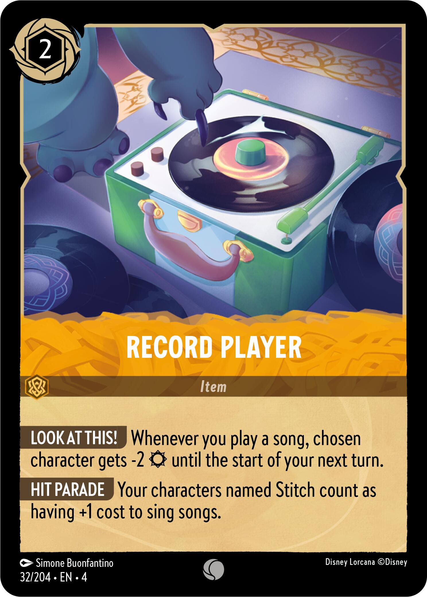 Record Player (32/204) [Ursula's Return] | Webway Games
