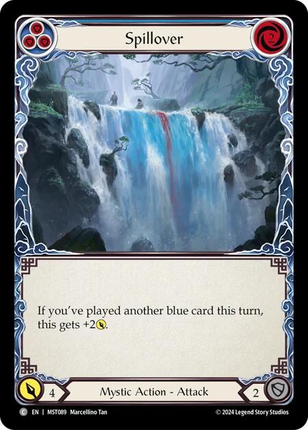Spillover [MST089] (Part the Mistveil)  Rainbow Foil | Webway Games