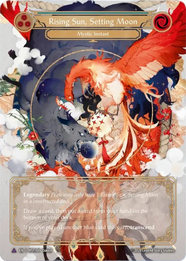 Rising Sun, Setting Moon (Marvel) [MST100] (Part the Mistveil)  Cold Foil | Webway Games