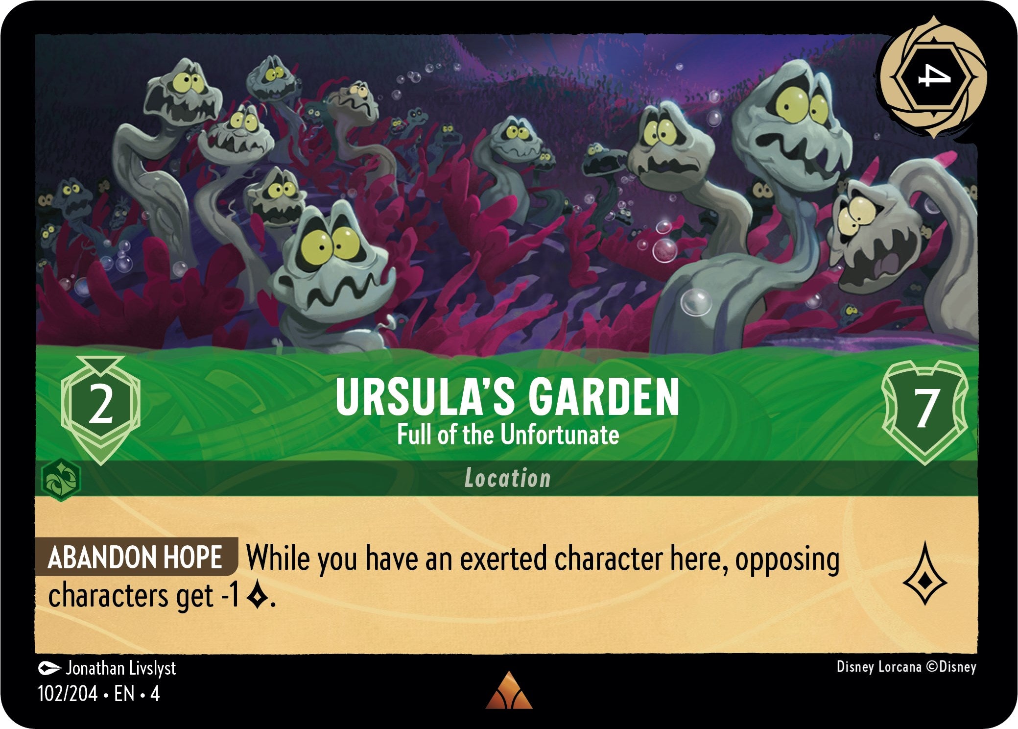 Ursula's Garden - Full of the Unfortunate (102/204) [Ursula's Return] | Webway Games