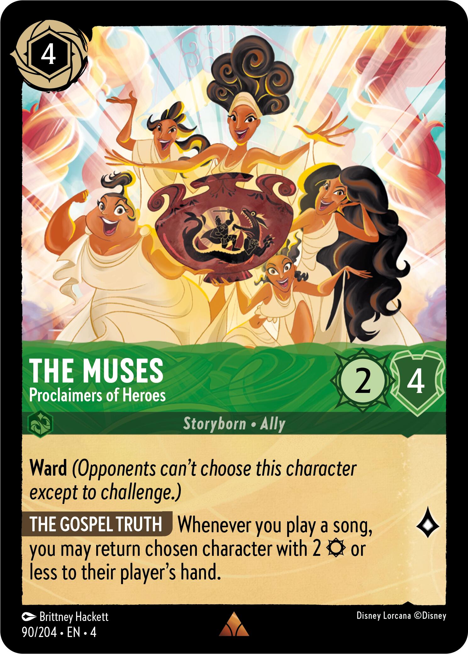 The Muses - Proclaimers of Heroes (90/204) [Ursula's Return] | Webway Games