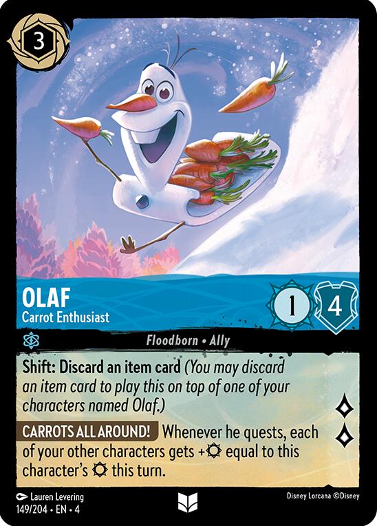 Olaf - Carrot Enthusiast (149/204) [Ursula's Return] | Webway Games