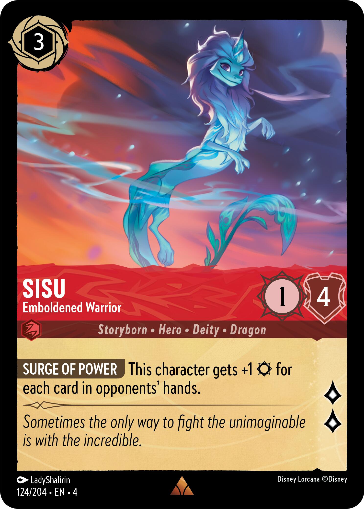 Sisu - Emboldened Warrior (124/204) [Ursula's Return] | Webway Games