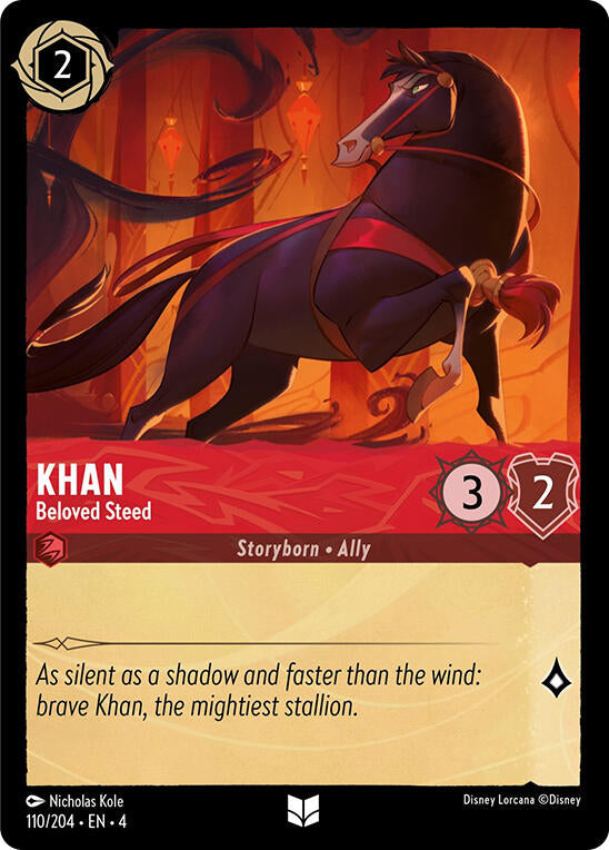 Khan - Beloved Steed (110/204) [Ursula's Return] | Webway Games