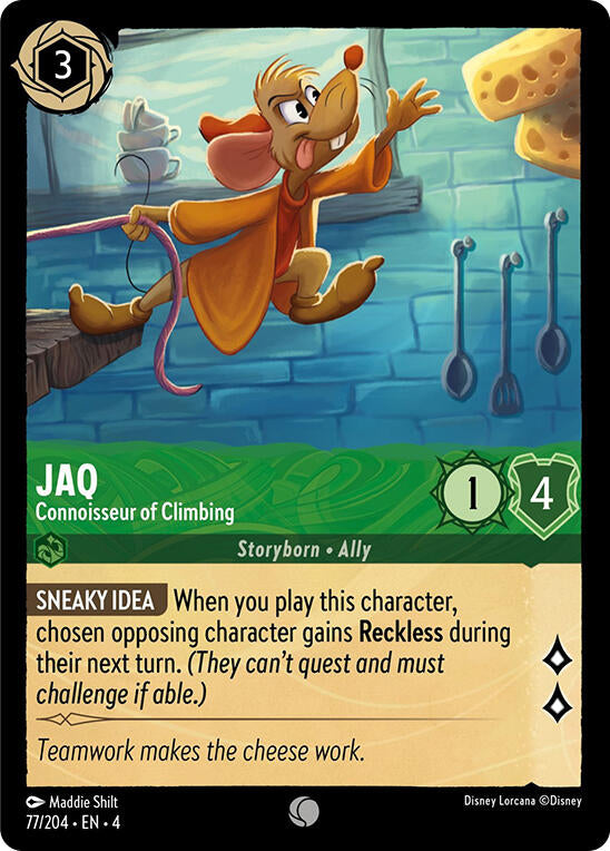 Jaq - Connoisseur of Climbing (77/204) [Ursula's Return] | Webway Games