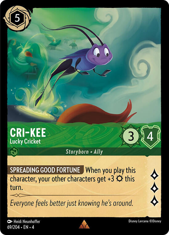 Cri-Kee - Lucky Cricket (69/204) [Ursula's Return] | Webway Games