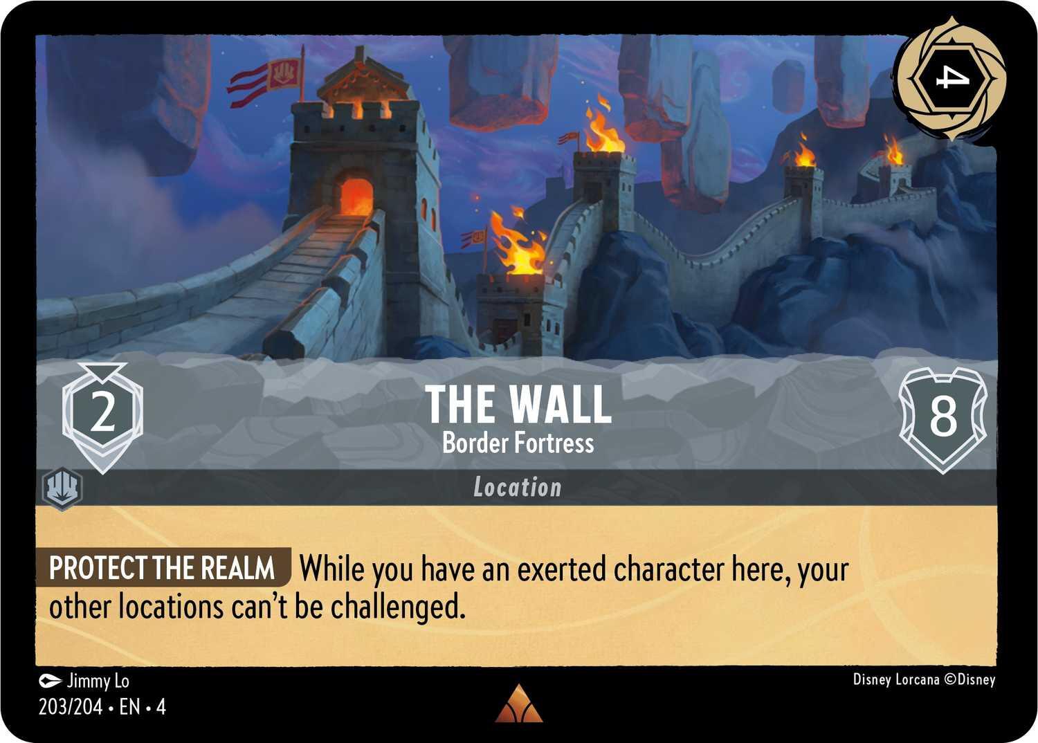 The Wall - Border Fortress (203/204) [Ursula's Return] | Webway Games