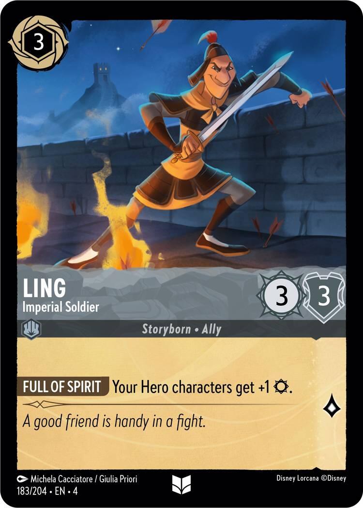 Ling - Imperial Soldier (183/204) [Ursula's Return] | Webway Games