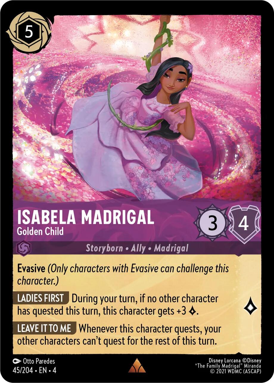 Isabela Madrigal - Golden Child (45/204) [Ursula's Return] | Webway Games