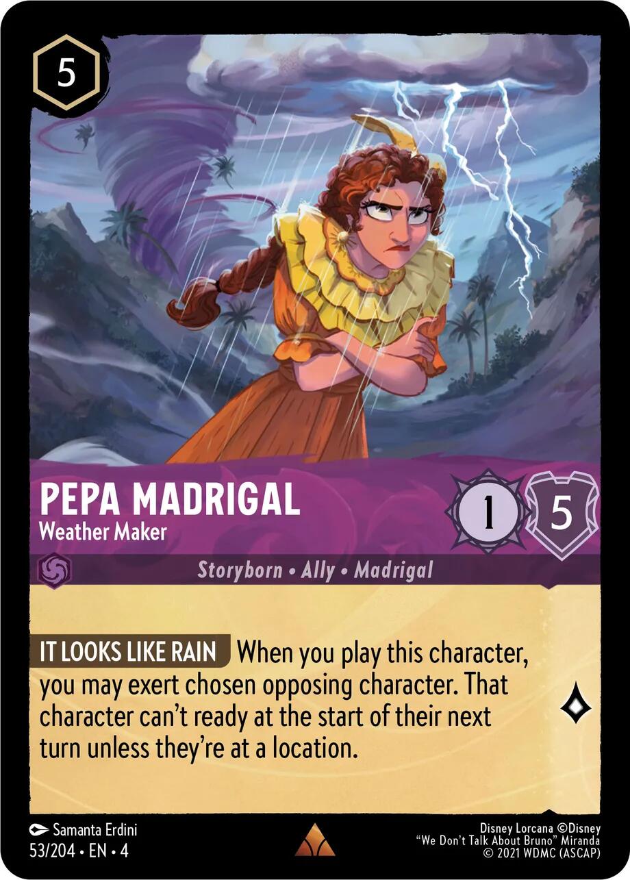 Pepa Madrigal - Weather Maker (53/204) [Ursula's Return] | Webway Games